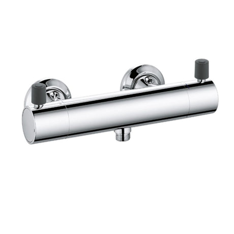 KLUDI PROVITA Brause-Thermostat lösbare 38° Heißwassersperre chrom, 353300538