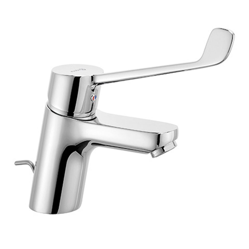 KLUDI PU & EASY CARE Waschtisch-EHM 70 m. KLINIK HEBEL 180mm chrom, 372870565