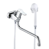 KLUDI PU & EASY SPEZIAL WFB-EHM 45mm mit Brausegarnitur chrom, 375920565