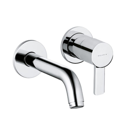 KLUDI ZENTA WT-2LOCH-WAND-EHM Ausladung 180 MM chrom, 382440575