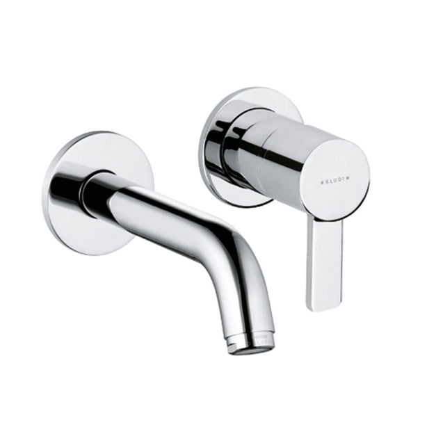 KLUDI ZENTA WT-2LOCH-WAND-EHM Ausladung 180 MM chrom, 382440575