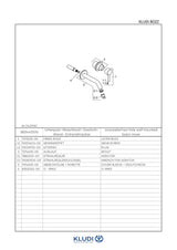 KLUDI BOZZ WT-2LOCH-WAND-EHM Ausladung 180 MM chrom, 382440576