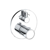 KLUDI ZENTA SL UP-THM Feinbau-Set, mit Absperr- und Umstellventil, m. Funktionseinheit für KLUDI SLIM.BOXX 88022, chrom, 388100545