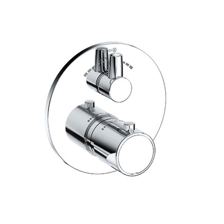 KLUDI ZENTA SL UP-THM Feinbau-Set, mit Absperr- und Umstellventil, m. Funktionseinheit für KLUDI SLIM.BOXX 88022, chrom, 388100545