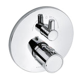 KLUDI ZENTA SL Unterputz-Thermostatarmatur Feinbau-Set m. Funktionseinheit, chrom, 388300545
