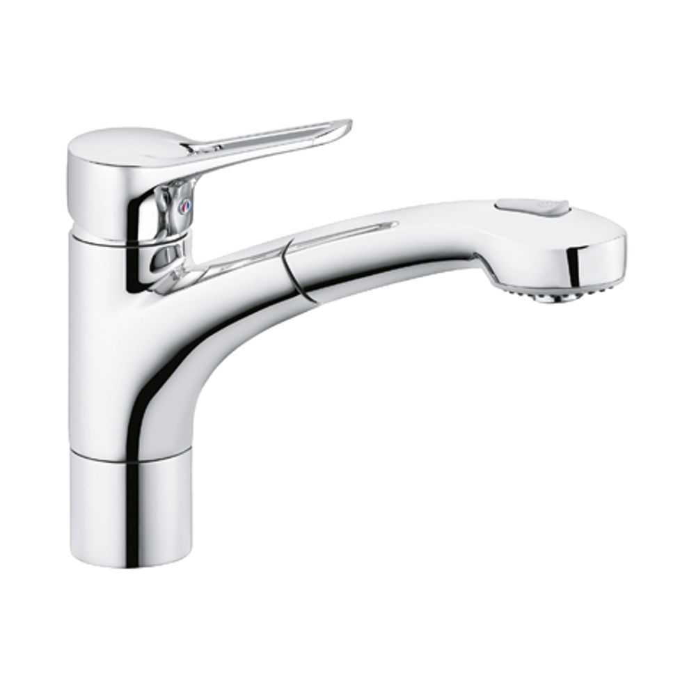 KLUDI MX Spültisch-EHM DN 15 herausziehbare Brause ND chrom, 399420562