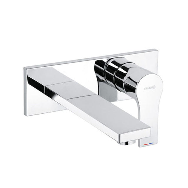 KLUDI ZENTA SL WT-2LOCH-WAND-EHM Ausladung 180 MM chrom, 482470565