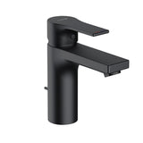 KLUDI ZENTA SL Waschtisch-EHM 100mm Ablaufgarnitur mattschwarz, 482903965