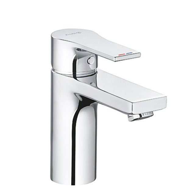 KLUDI ZENTA SL Waschtisch-EHM 100mm mit Push Open Ablaufventil chrom, 482980565