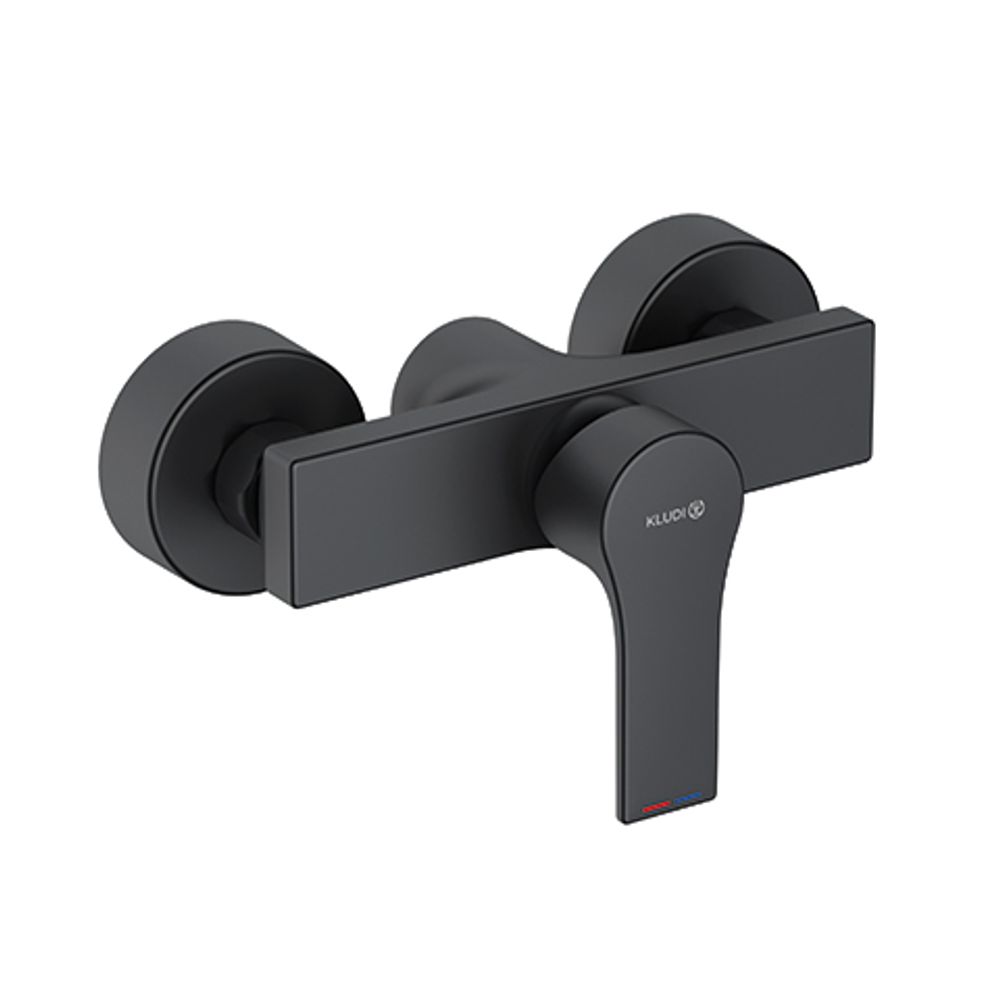 KLUDI ZENTA SL Brause-Einhandmischer mattschwarz, 488703965