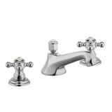 KLUDI 1926 Waschtischarmatur Dreilochmontage, Ausladung 145 mm, chrom, W270, 510460520