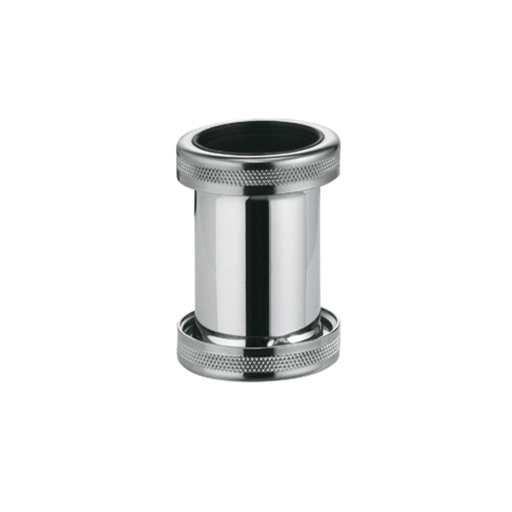 KLUDI WT-u.Bidet-Sifon Rohrkupplung mit 2 Verschraubungen chrom, 1043205-00