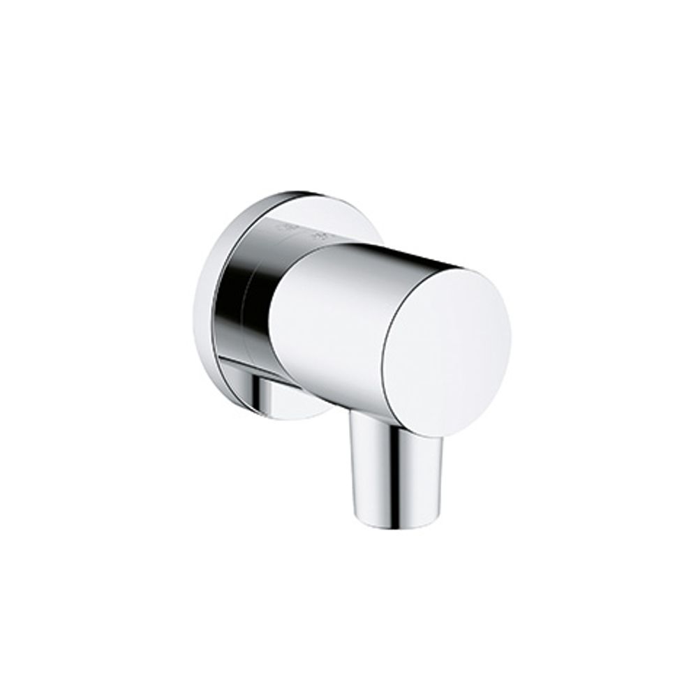 KLUDI NOVA FONTE Schlauchanschlussbogen PURISTIC eigensicher chrom, 2054305-15