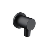 KLUDI NOVA FONTE Schlauchanschlussbogen PURISTIC eigensicher mattschwarz, 2054339-15