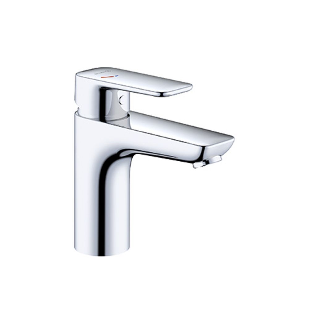 KLUDI PU & STYLE Waschtisch-EHM 100 ECO PLUS, o. Ablaufgarnitur chrom, 401980575WR4