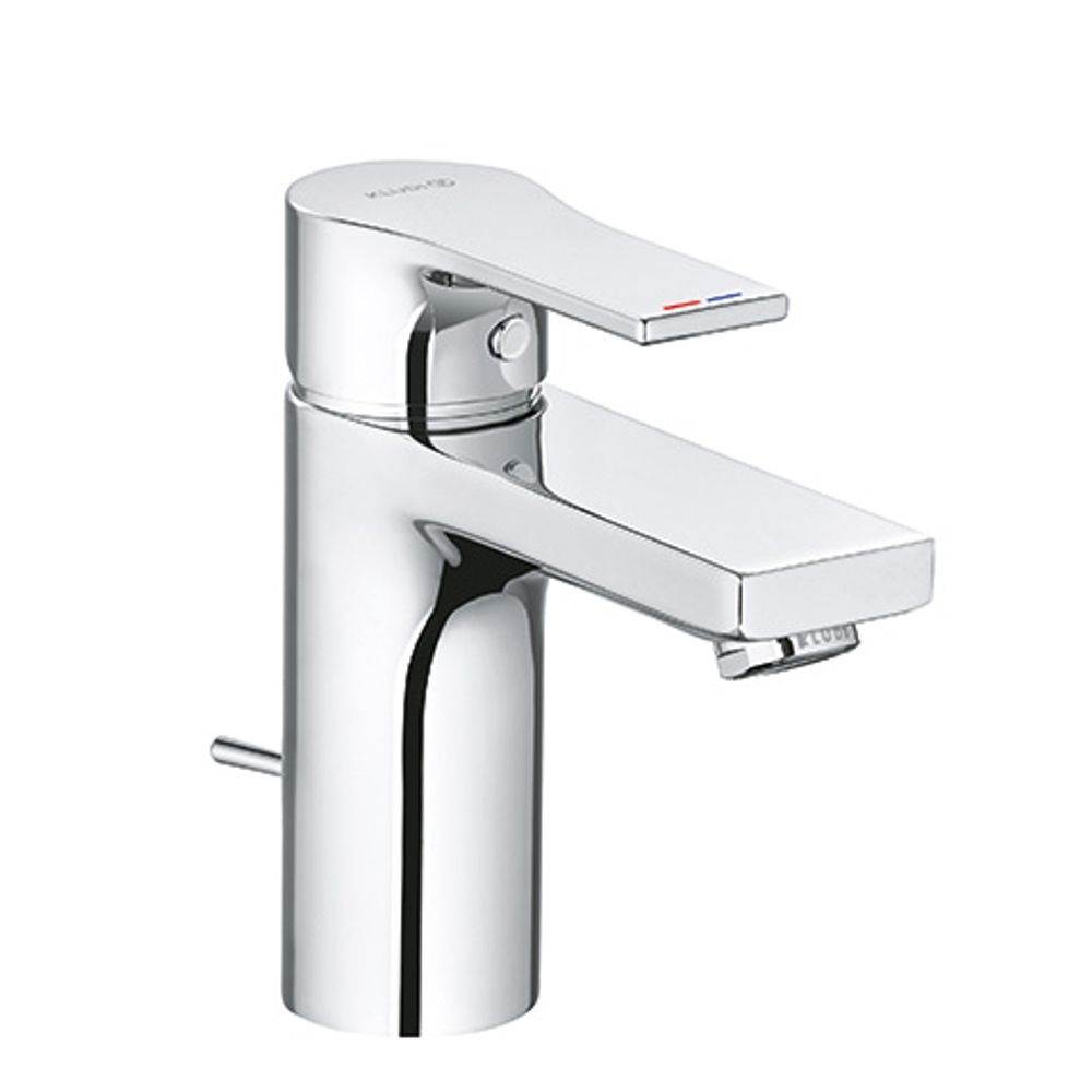 KLUDI ZENTA SL Waschtisch-EHM 100mm 3,8l Ablaufgarnitur chrom, 482900565WR5