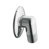 KLUDI Wandanschlußbogen mit Rosette chrom, 6054005-00