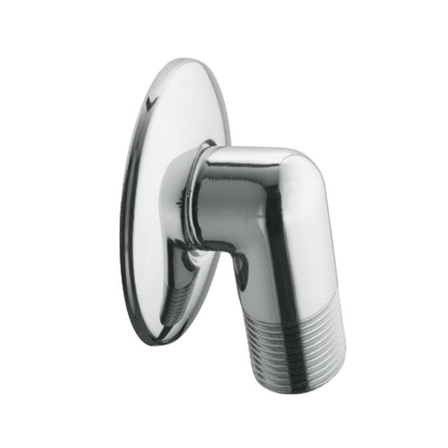KLUDI Wandanschlußbogen mit Rosette chrom, 6054005-00