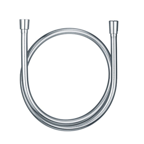 KLUDI SUPARAFLEX SILVER Brauseschlauch L= 1600 mm mit Metalleffekt, konischen Muttern chrom, 6107205-00