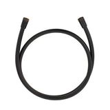 KLUDI SUPARAFLEX Brauseschlauch L= 1600 mm konischen Muttern mattschwarz, 6107239-00