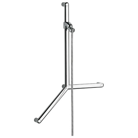 KLUDI SINA CARE Wandstange L 900mm mit 2 Haltegriffen chrom, 6150205-00