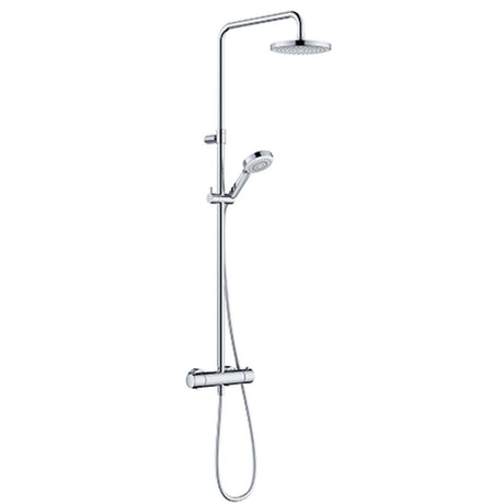 KLUDI-DIVE DIVE S 3S Thermostat Dual Shower System chrom, 6807905-00