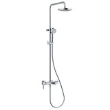 KLUDI LOGO EHM Dual Shower System mit Wanneneinlauf chrom, 6808305-00