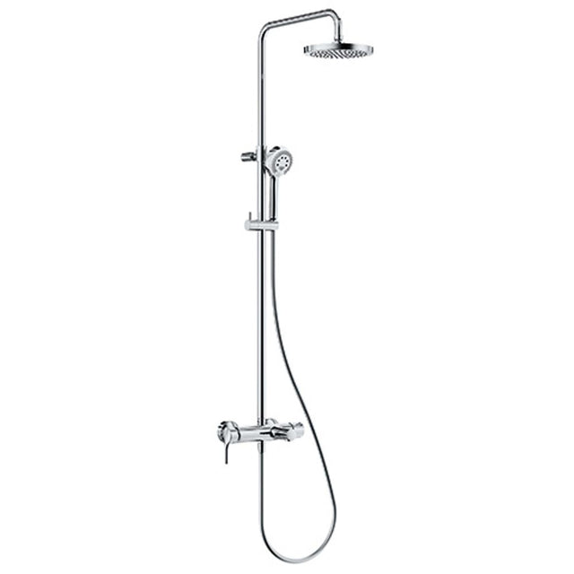 KLUDI LOGO EHM Dual Shower System mit Wanneneinlauf chrom, 6808305-00