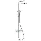 KLUDI LOGO Einhebelmischer Dual Shower System chrom, 6808505-00