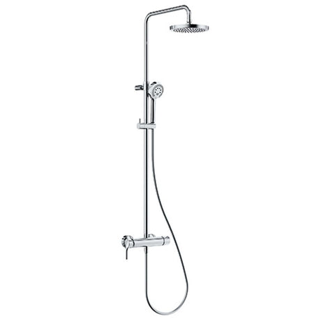 KLUDI LOGO Einhebelmischer Dual Shower System chrom, 6808505-00