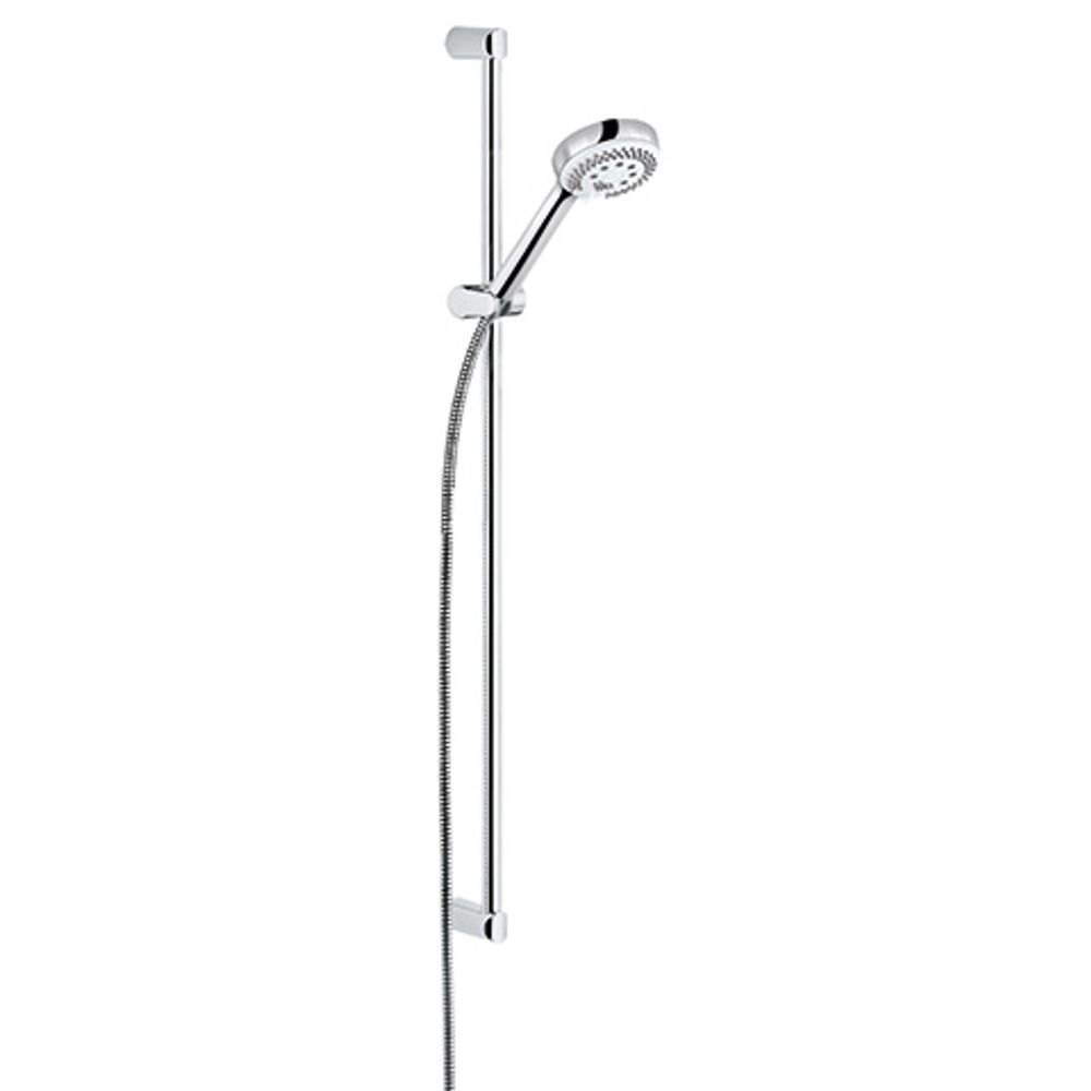 KLUDI LOGO 3S Brause-Set mit Wandstange 900mm Ø23mm chrom, 6839305-00