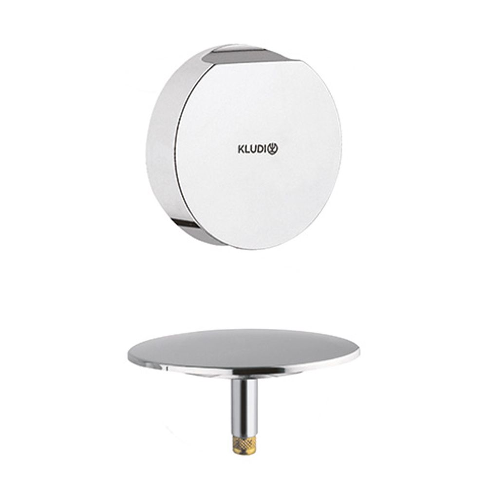 KLUDI Ab- und Überlaufgarnitur Feinbau-Set chrom, 7108005-00