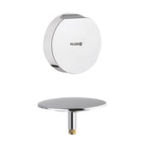KLUDI Ab- und Überlaufgarnitur Feinbau-Set chrom, 7108005-00