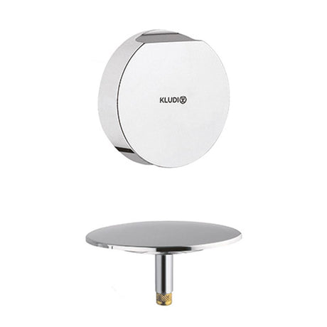 KLUDI Ab- und Überlaufgarnitur Feinbau-Set chrom, 7108005-00