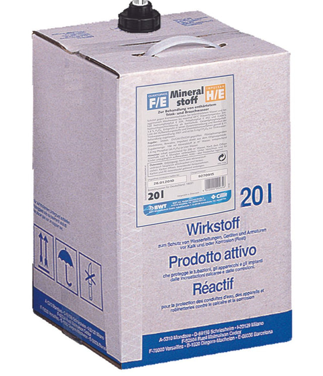 BWT Wirkstoff Mineralstoff F3, 20 l-Box Bewados E 20 & Medotronic F, Härteber.3, 18029