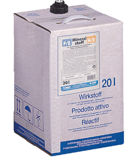 BWT Wirkstoff MIneralstoff FE/F2, 20 l Bewados E 20 & Medotronic F, n.Enthärt., 18031