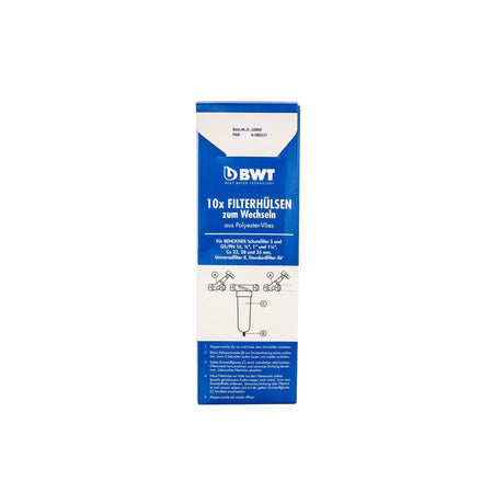 BWT Wechselbox mit Ersatz-Filtervlies DN20-32, Inhalt 10 Vliese, 10999E