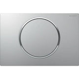 Geberit Betätigungsplatte SIGMA10, FÜR Spül-Stopp-Spülung MATTCHROM-LACKIERT / EASY-TO-CLEAN-BESCH, 115758JQ5