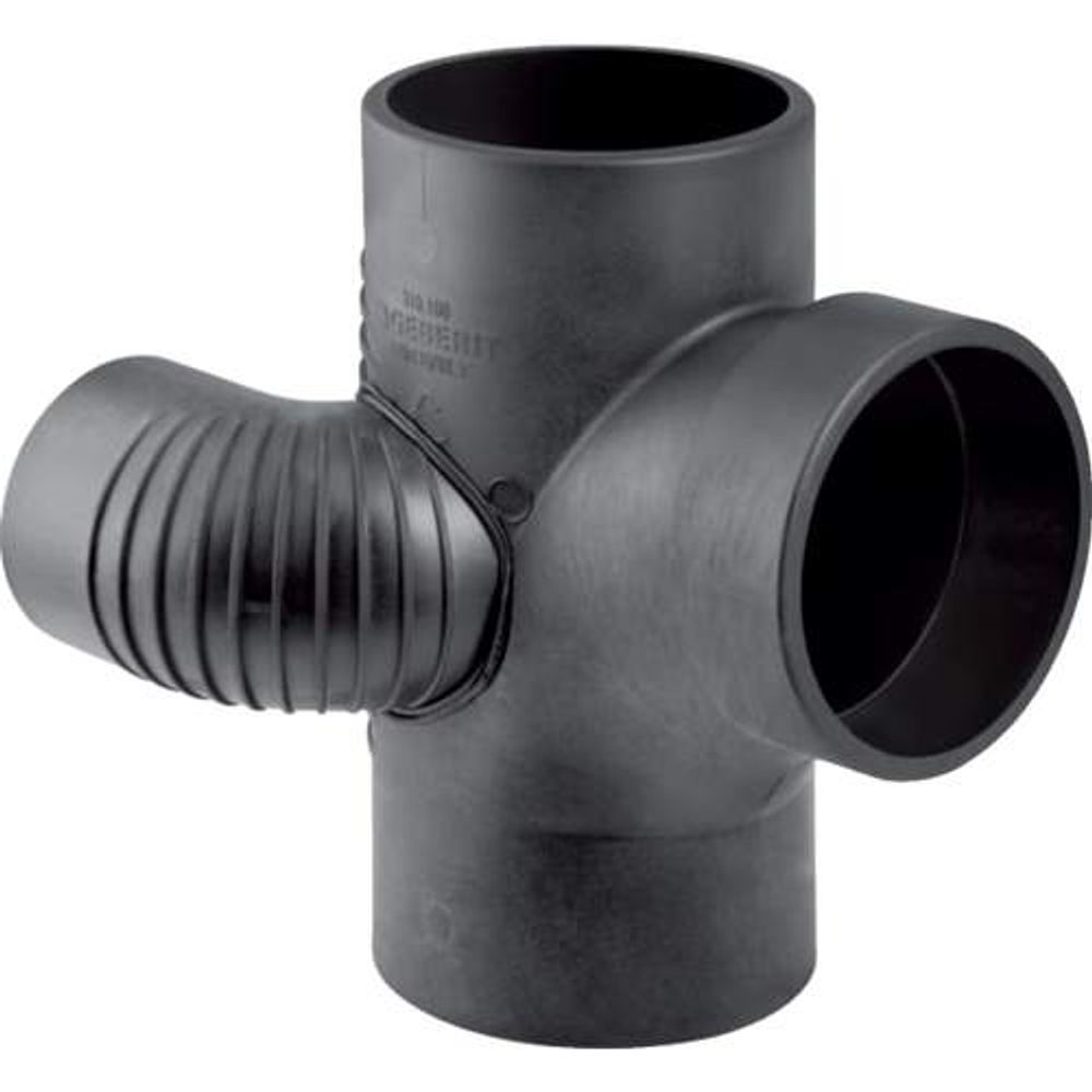 Geberit SILENT-DB20 SCHACHTABZWEIGMAX INNENRADIUS RECHTS DN90/90/75, 308871141