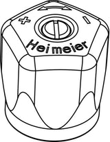 HEIMEIER Handradkappe für Reguliervent., weiß, Baureihe ab April 1988, 0122-02.327