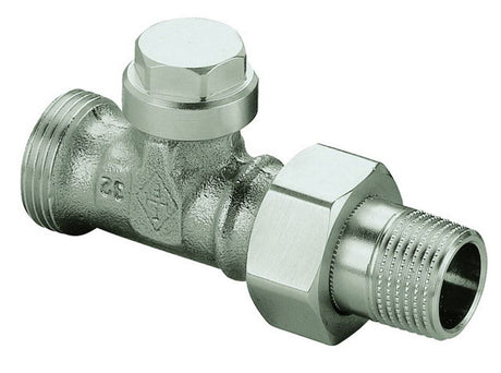 HEIMEIER Verschraubung Regulux Durchgang, Außengew.G 3/4, RG vernickelt, 0414-02.000