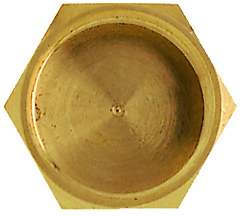 HEIMEIER Verschlußkappen aus Messing Ausführung DN 10 (3/8"), 2001-01.314