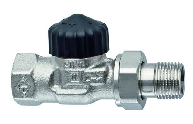 HEIMEIER Thermostat-Ventilunterteil Standard, Durchgang, DN 25, vernickelt, 2202-04.000