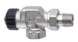 HEIMEIER Thermostat-Ventilunterteil mit geringem Widerstand, Axialform, DN10, 2245-01.000