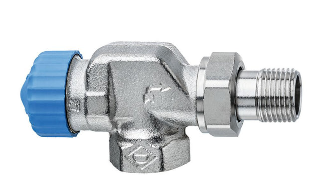 HEIMEIER Thermostat-Ventilunterteil mit geringem Widerstand, Axialform, DN15, 2245-02.000