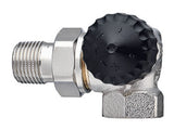 HEIMEIER Thermostat-Ventilunterteil mit ger. Widerstand, Winkeleck/re., DN15, 2340-02.000