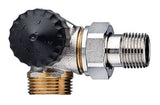 HEIMEIER Thermostat-Ventilunterteil ger.Widerst.,Winkeleck/li.,Außengew.G3/4, 2343-02.000