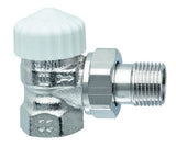 HEIMEIER Thermostat-Ventilunterteil V-exact II "kurz", Eckform, DN10, vern., 3451-01.000