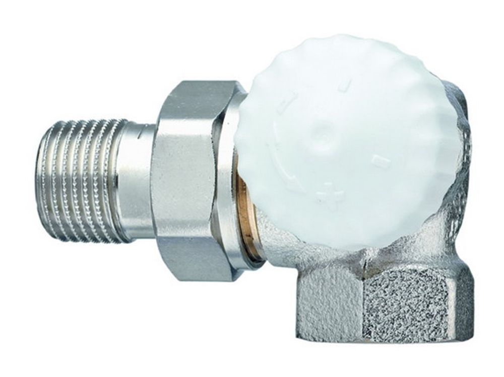 HEIMEIER Thermostat-Ventilunterteil V-exact II, Winkeleck/rechts, DN 10, 3714-01.000