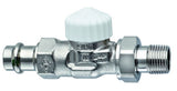 HEIMEIER Thermostat-Ventilunterteil V-exact II, Durchgang, ViegaPress 15 mm, 3718-15.000